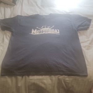2 for $10 Motorboat Mens Tshirt Blue XL